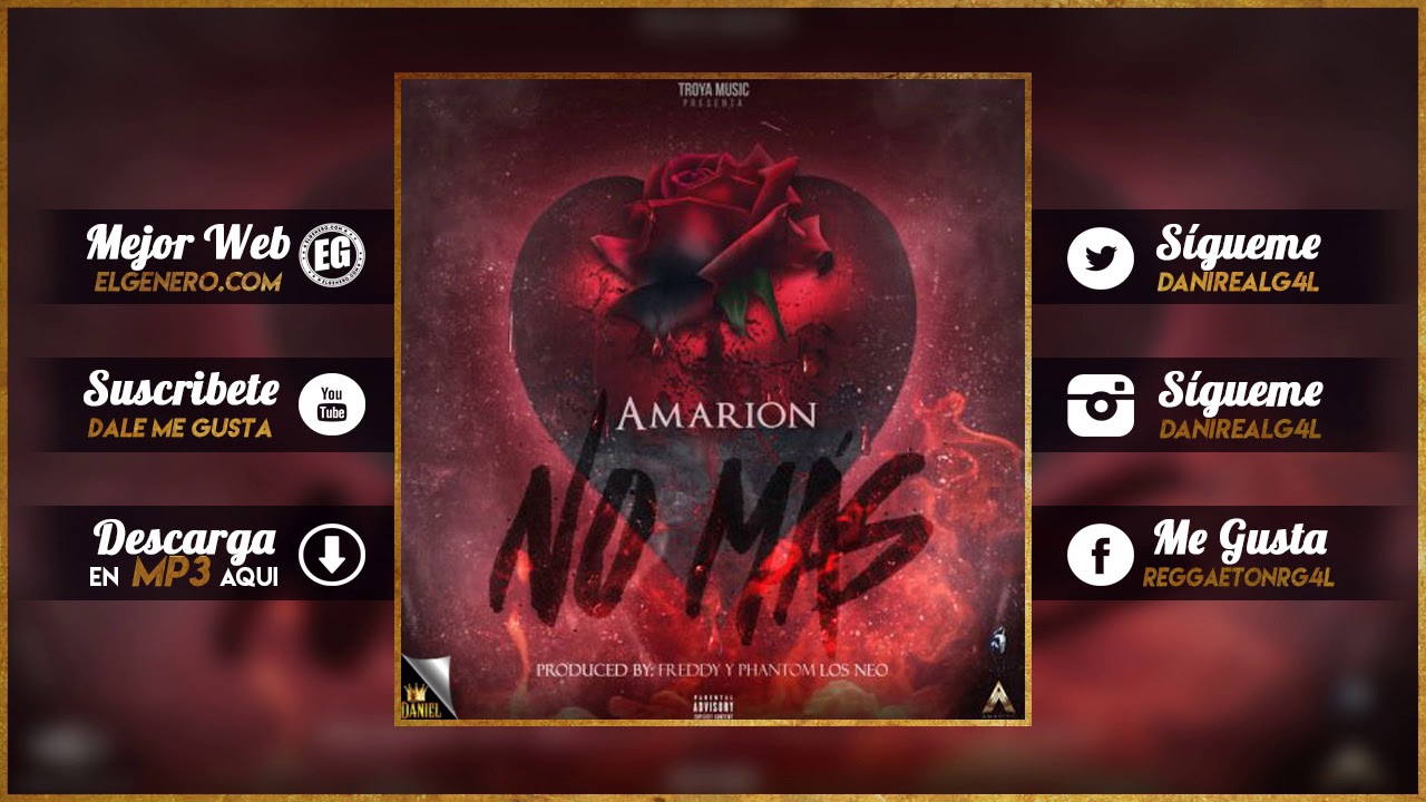 NO MAS [Audio Oficial] - Amarion