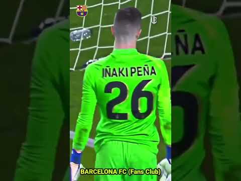 Inaki Pena Incredibble Amazing Save Against Barcelona