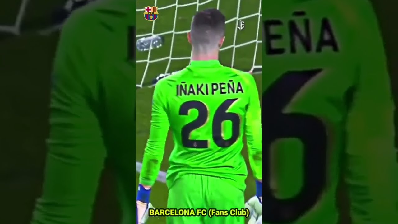 Inaki Pena's Incredible Save vs Barcelona! š„