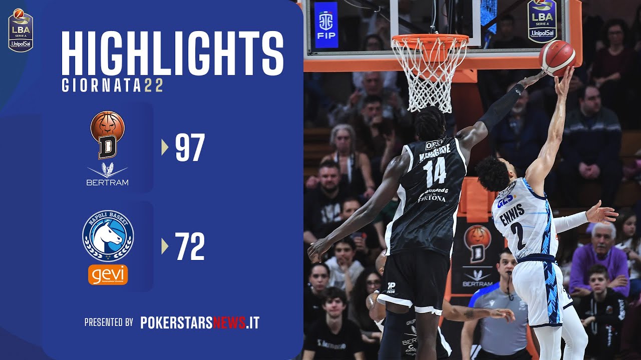 Highlights: Tortona vs Napoli Basket | Serie A UnipolSai 2023/24 π