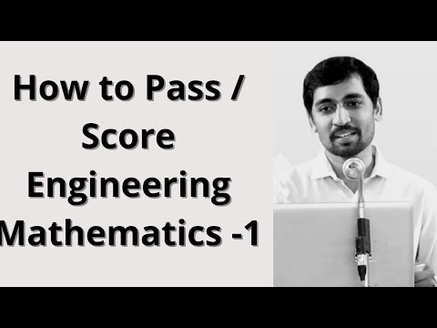 How to Pass / Score Engineering Maths -1| How to Study Engineering Mathematics