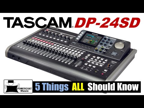 Tascam DP-24 Digital Portastudio: 5 Things ALL Should Know