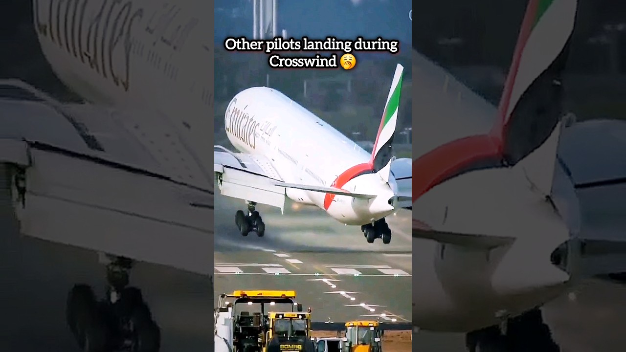 Mastering the Art of Crosswind Landings ✈️