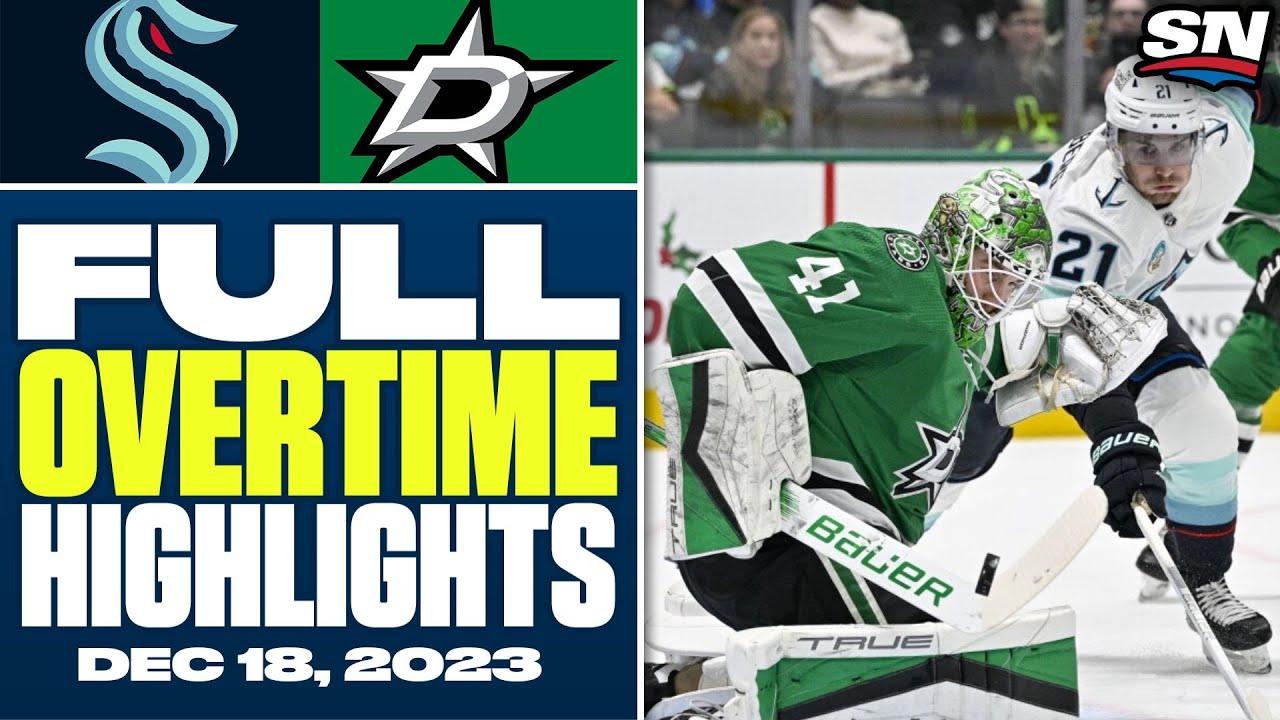 Seattle Kraken vs Dallas Stars Overtime Highlights 🏒