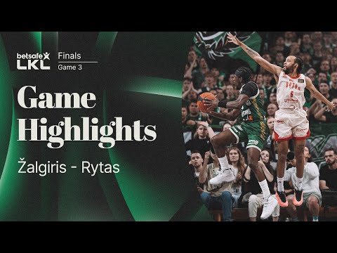 Žalgiris - Rytas | Game Highlights | 2025.06.17