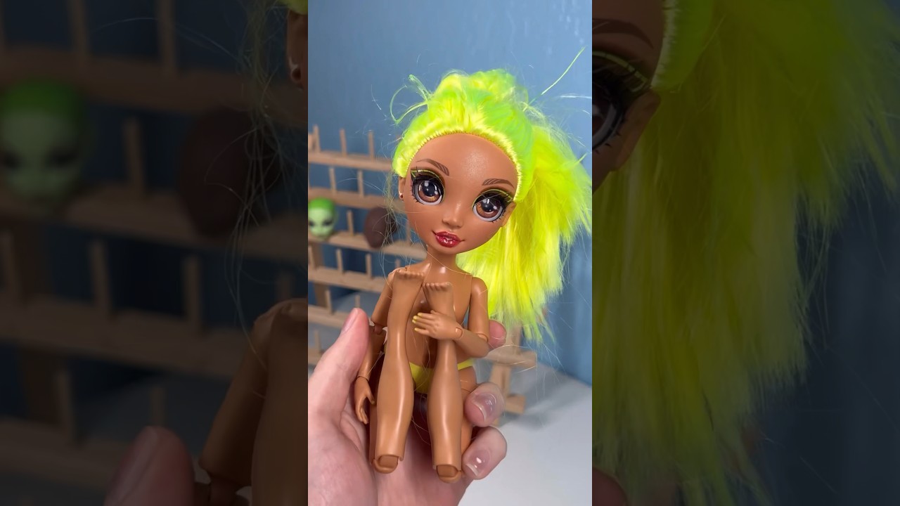 Let’s Restore a Thrifted Rainbow High Doll  #shorts