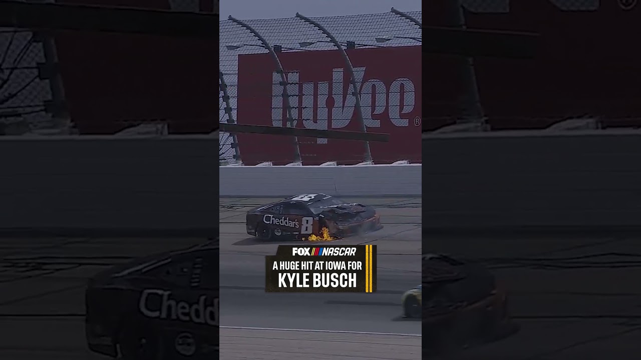 Kyle Busch Dominates Iowa Practice Session 🏁