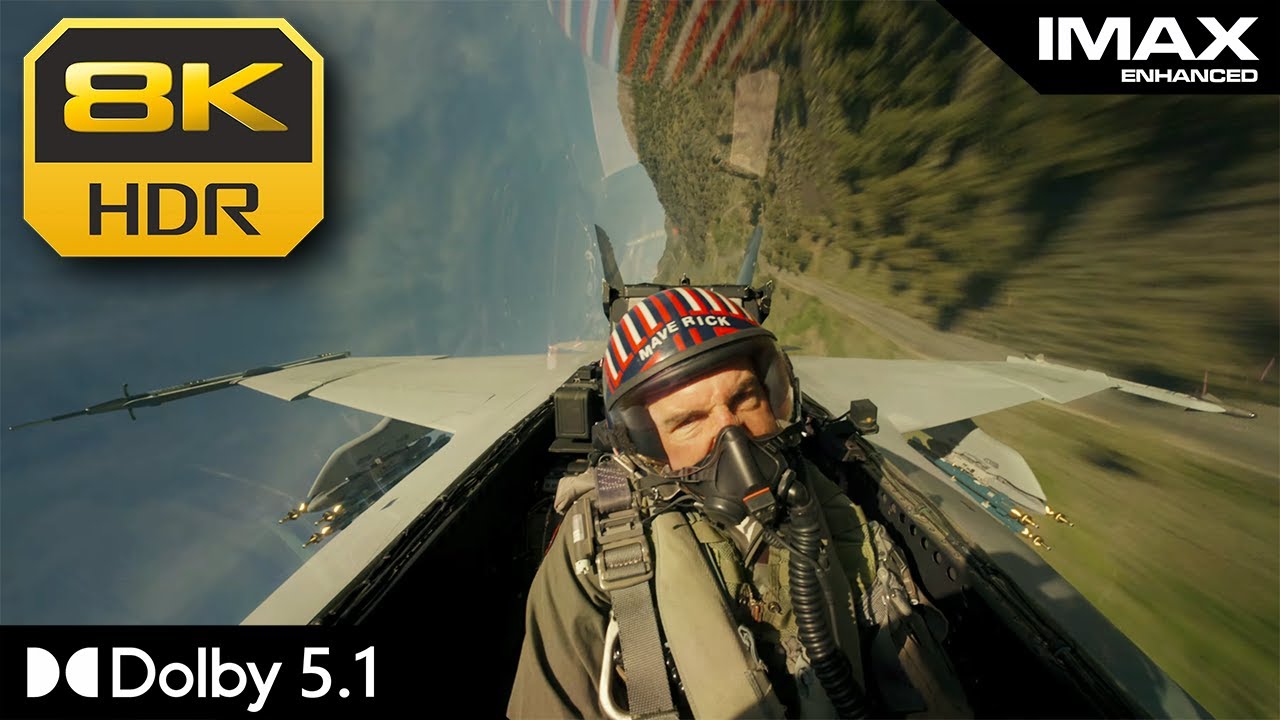 Top Gun Maverick in 8K HDR IMAX with Dolby 5.1 🎬