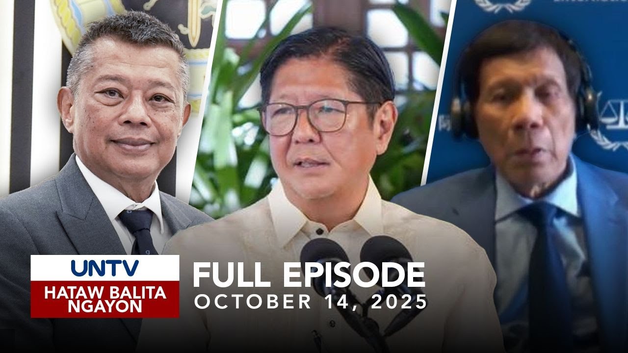 UNTV: Hataw Balita Oct 14, 2025 | Kilos-Protesta & Aid