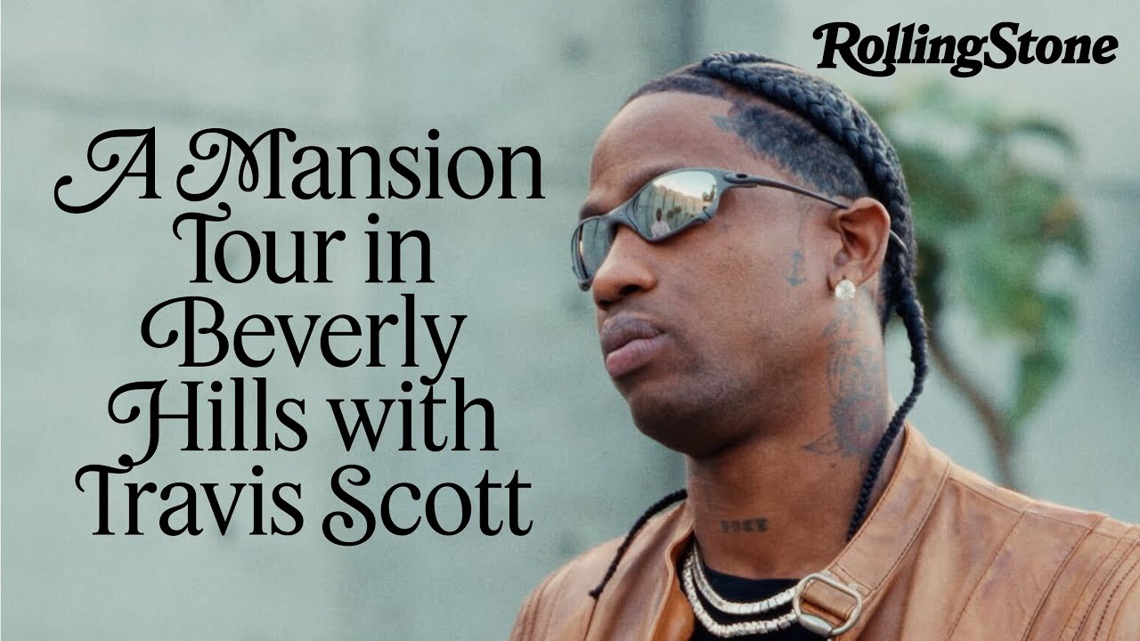 Travis Scott Tours $65M Beverly Hills Mansion 🏡