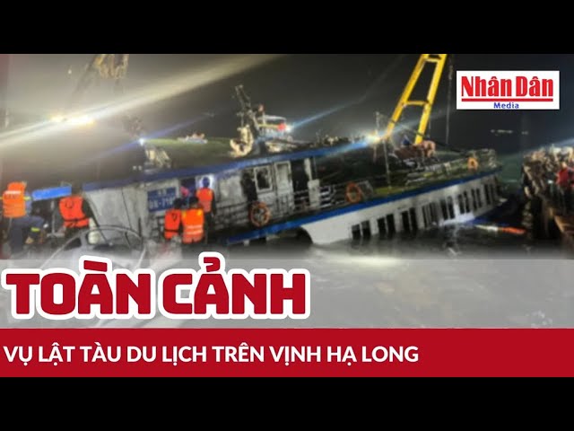 Cập nhật vụ lật tàu du lịch trên vịnh Hạ Long 🌊