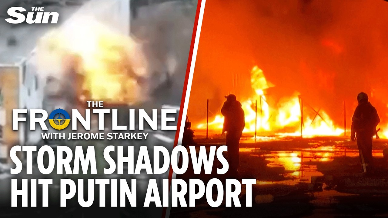 Storm Shadow strike hits Russian controlled airport as Ukraine unveils new bombing strategy