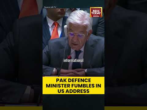 Pakistani Defence Minister Khawaja Asif Reportedly Makes Seven Notable Gaffes During His UN Address