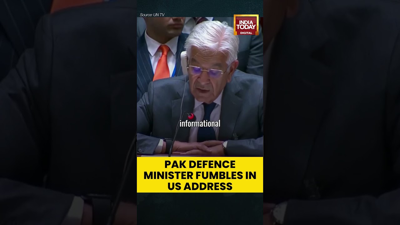 Pakistani Defence Minister Khawaja Asif Faces Criticism for Seven Gaffes at UN Speech
