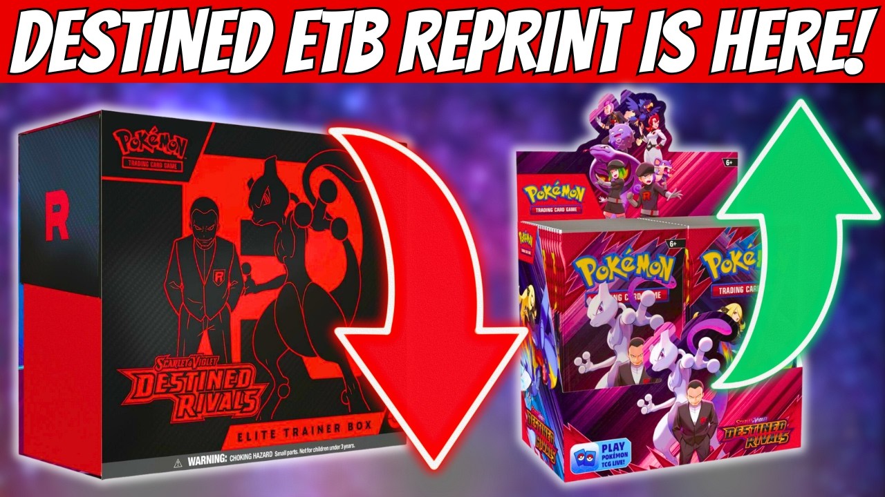Destined Rivals ETB Reprint & Market Update 🎴