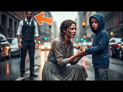 Millonario Salva a Mujer Sin Hogar 💔 – Y Ella Cambia Su Vida Para Siempre