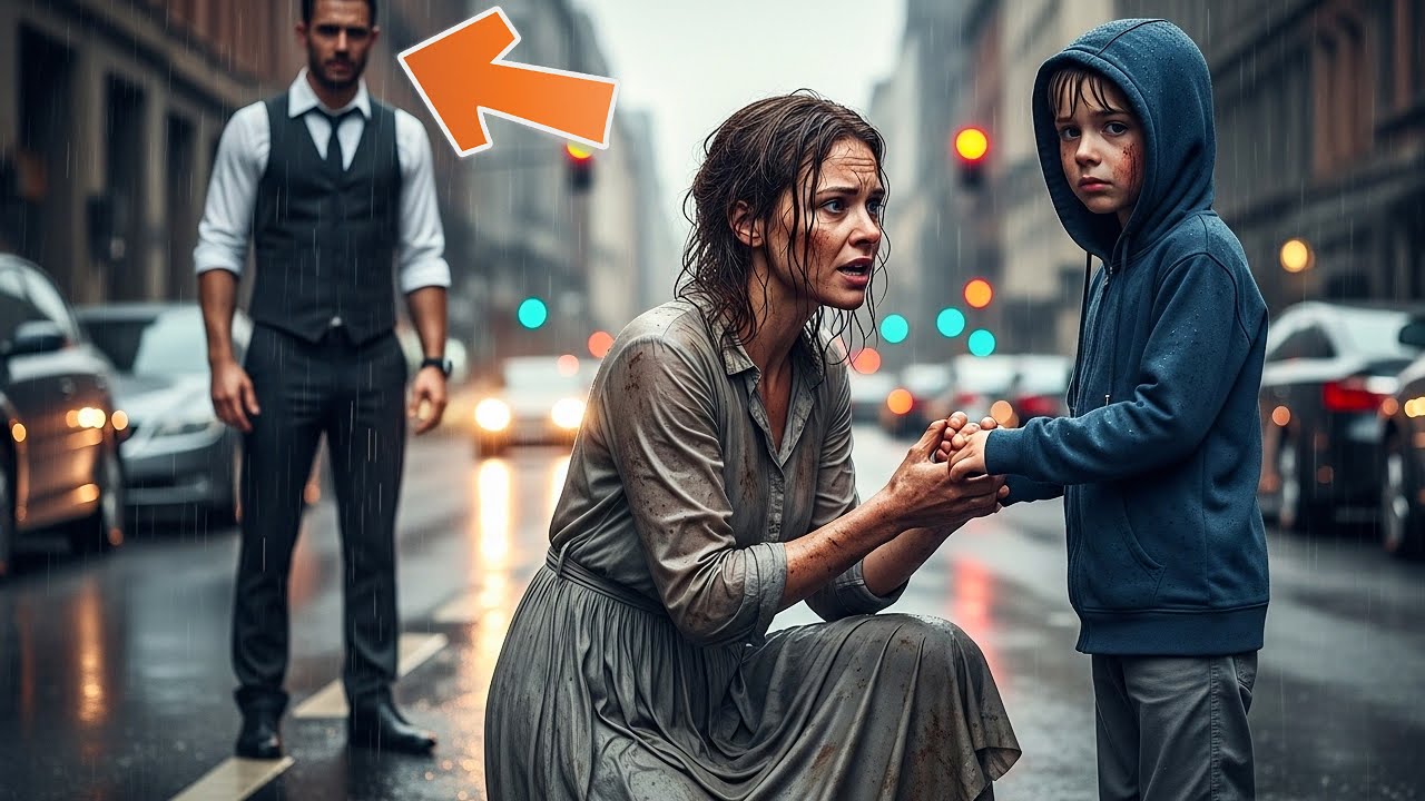 Millonario Salva a Mujer Sin Hogar 💔 – Y Ella Cambia Su Vida Para Siempre