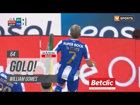 Golo William Gomes: Sporting 0-(2) FC Porto (Liga 25/26 #4)