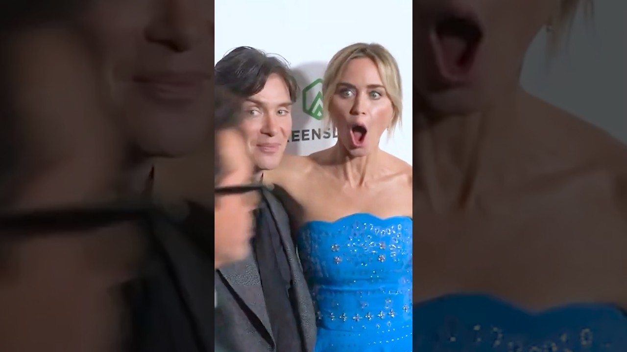 Emily Blunt's Funny Reaction to Robert Downey Jr. 🎬