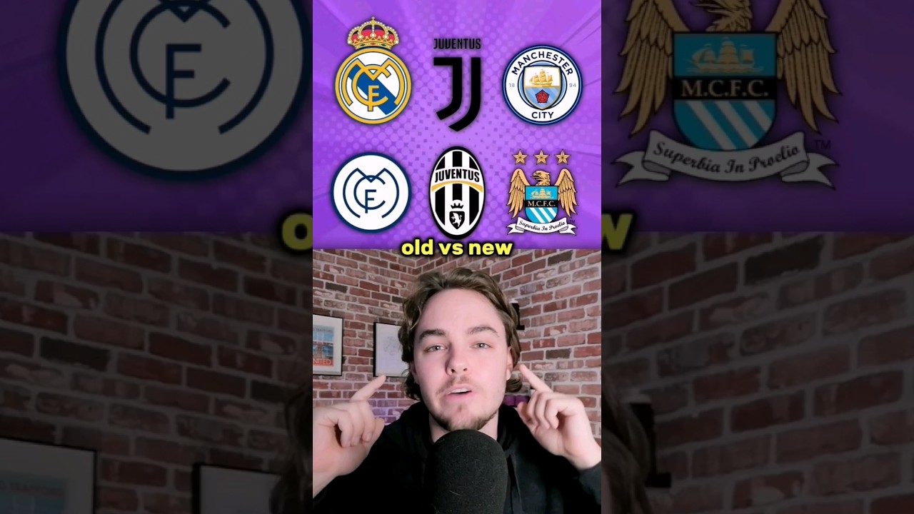 Old vs New Football Logos ⚽