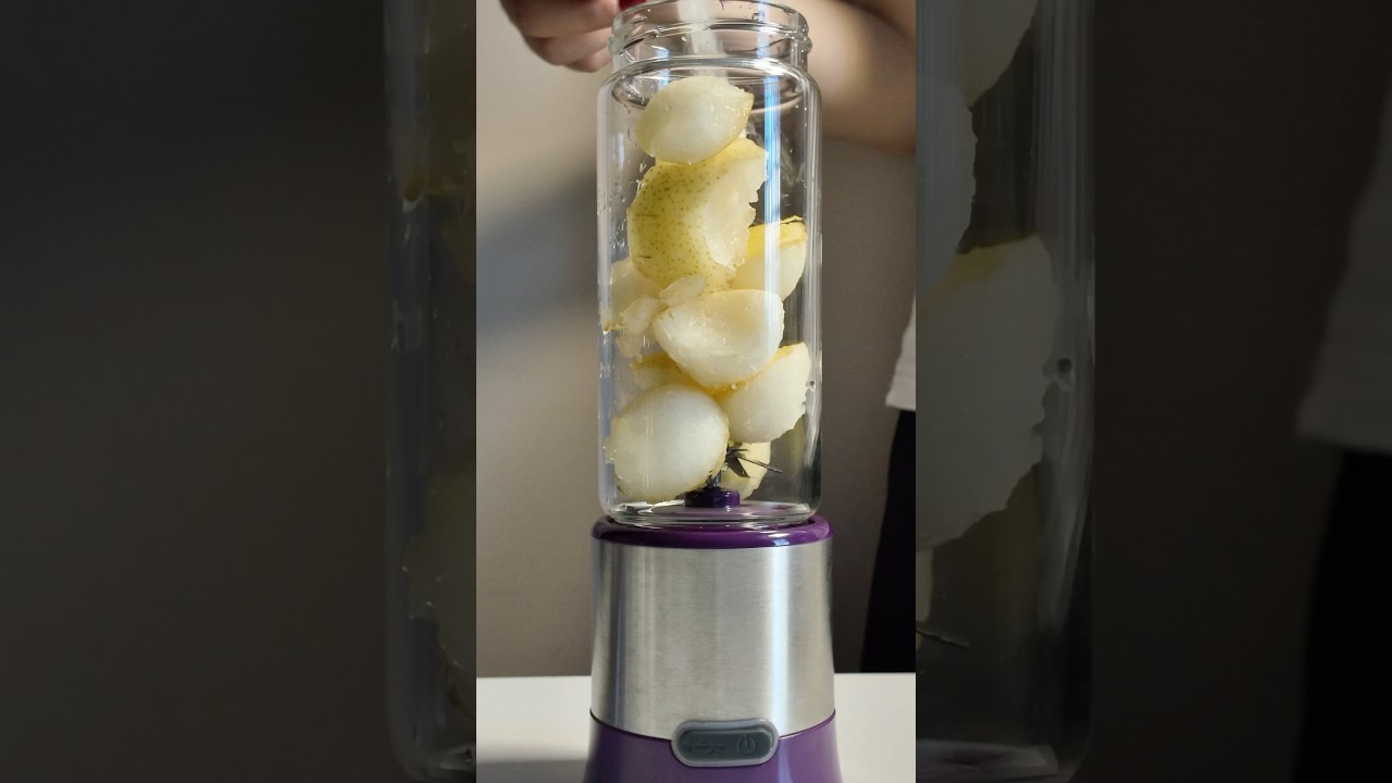 Refreshing Blender Pear Juice 🍐