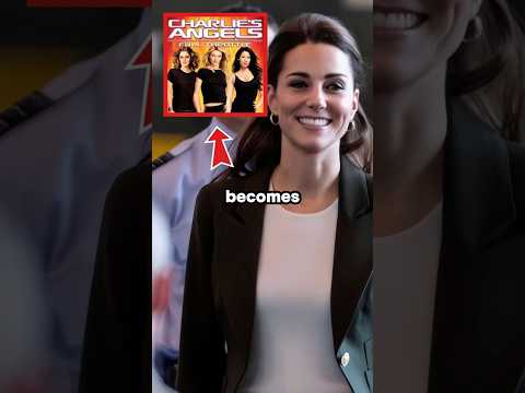 Catherine becomes Charlie’s Angel With Her ‘70s-Style Blowout #shorts #catherine #katemiddleton