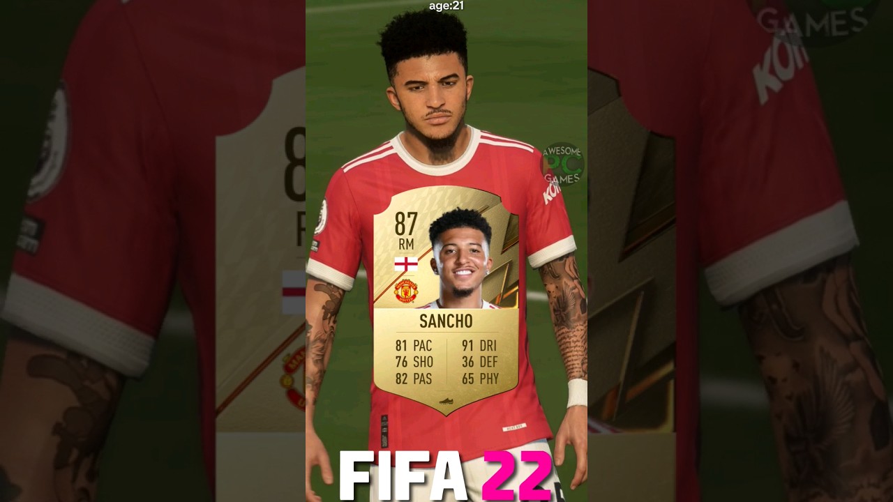 Jadon Sancho FIFA Evolution (2019-2024) ⚽