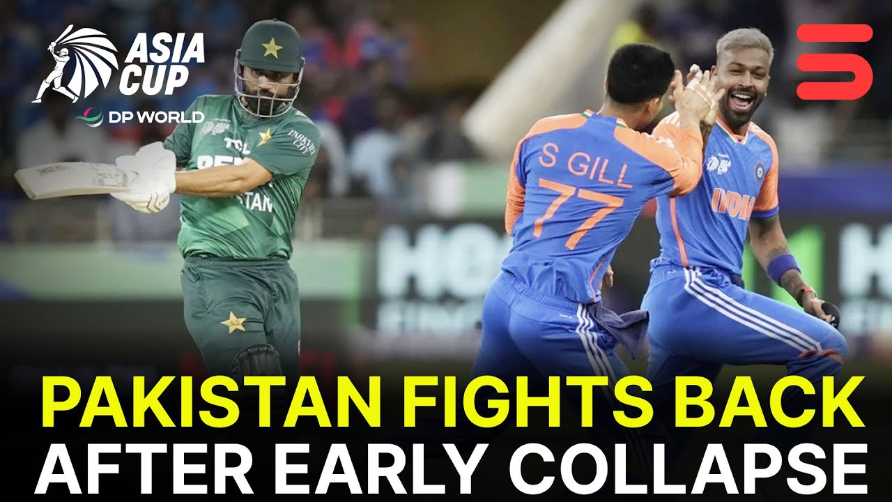 India vs Pakistan 1st Innings Powerplay | Asia Cup 2025