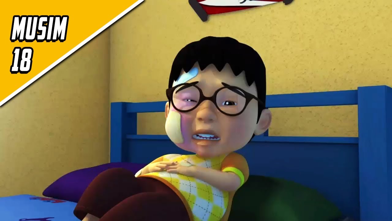 Upin & Ipin Musim 18: Ehsan Disengat Lebah 🐝