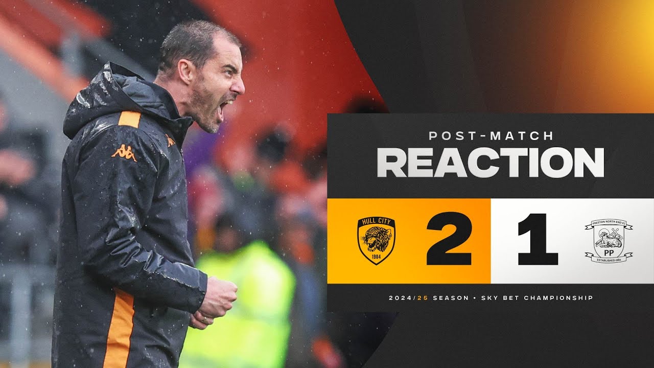 Hull City Secures 2-1 Victory Over Preston | Rubén Sellés Shares Post-Match Insights ⚽