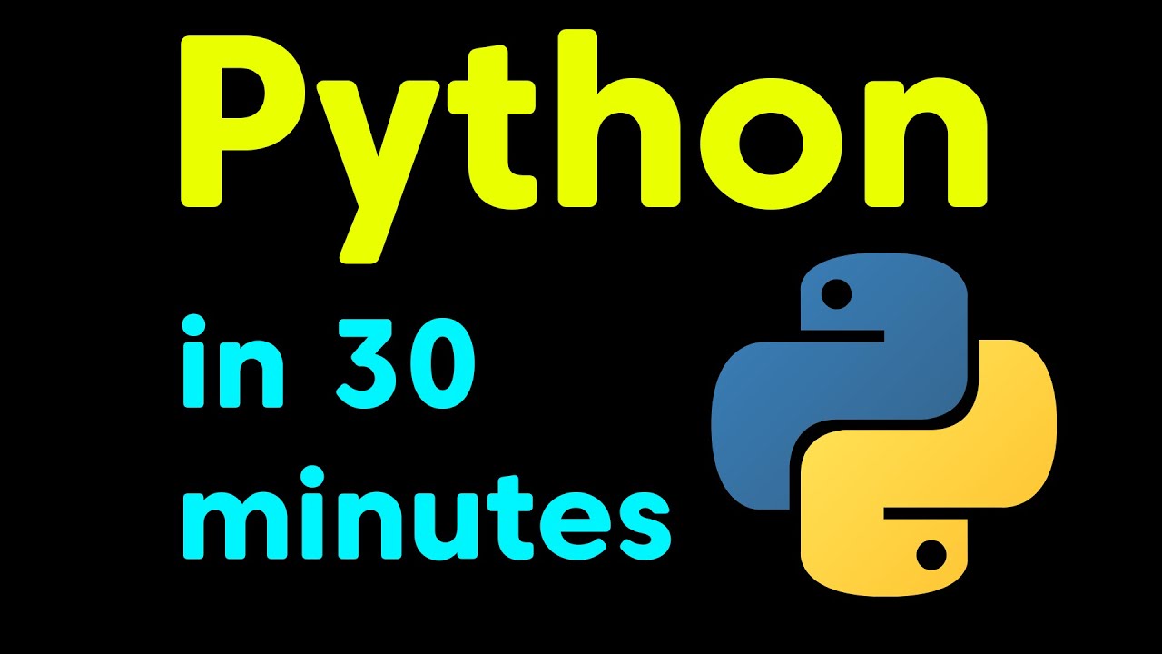 Python Crash Course for Beginners in Just 30 Minutes 🚀