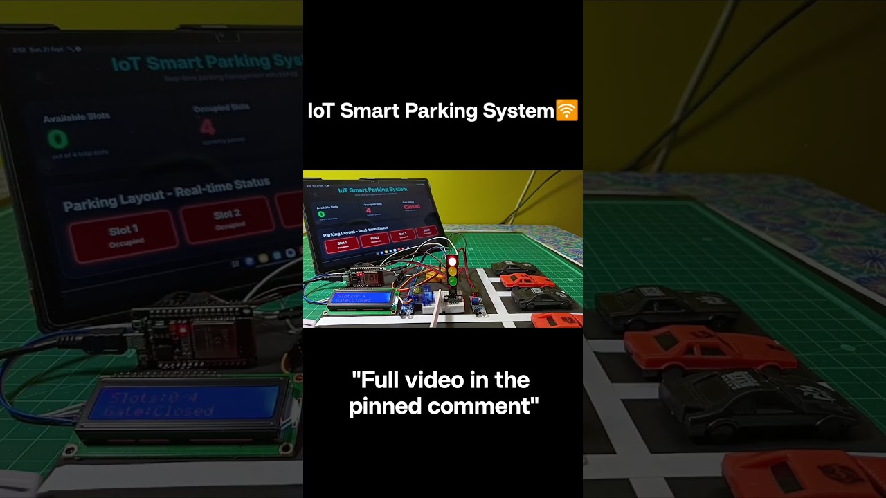 IoT Smart Parking System with Arduino 🚗