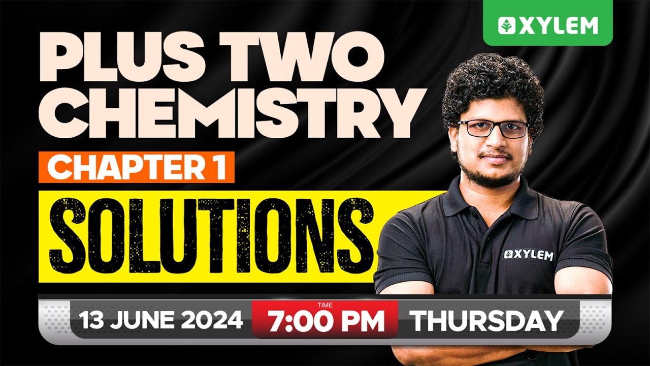 Master Solutions in Chemistry: Plus Two Chapter 1 📘