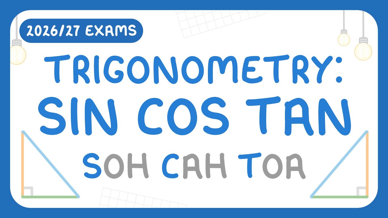 Trigonometry Basics: SOH CAH TOA & Ratios 📐