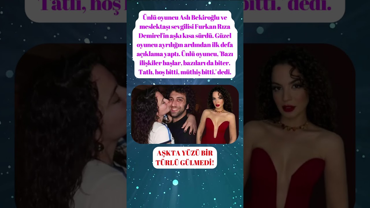 Aslı Bekiroğlu Opens Up After Breakup 💔