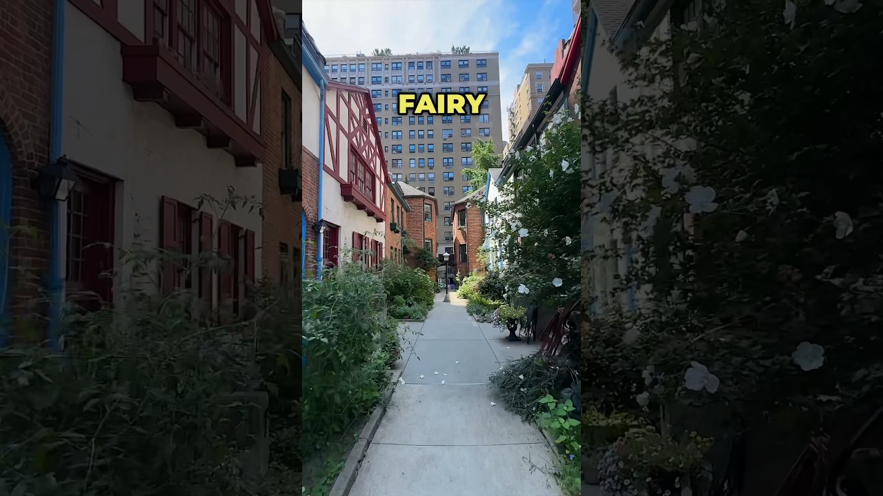 You won’t believe this hidden fairytale village in Manhattan 🤯