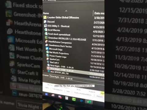 Embedding Files in Excel📚