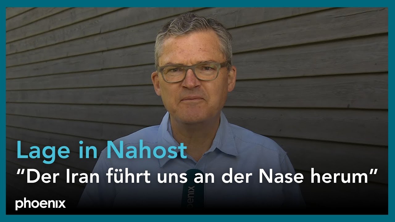 Phoenix Gespräch mit Roderich Kiesewetter zu Nahost 🇮🇱