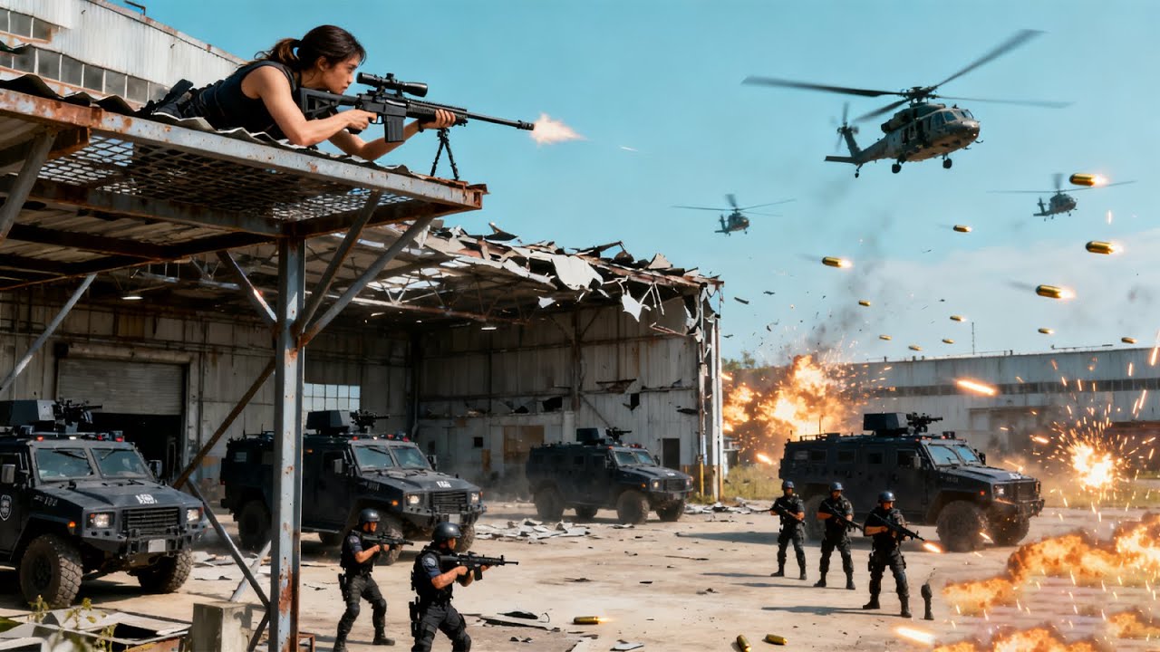 2025 Action: Female Assassin vs. Terrorists 🔫