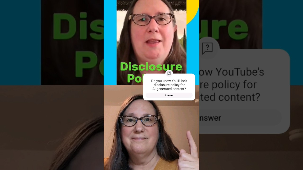 YouTube's AI Content Disclosure Policy π’