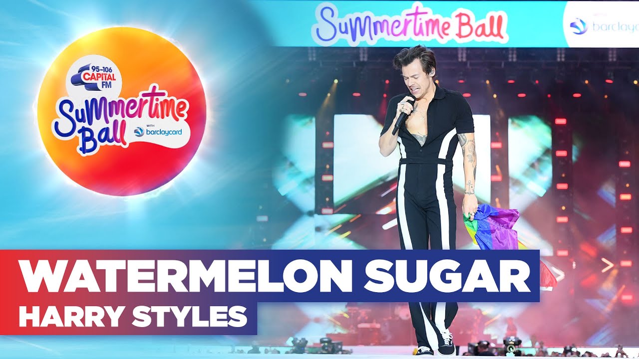 Harry Styles Performs 'Watermelon Sugar' Live at Capital's Summertime Ball 2022 🍉