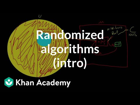 Randomized algorithms (intro) | Journey into cryptography | Computer Science | Khan Academy