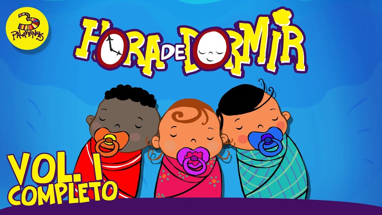 3 Palavrinhas: Hora de Dormir Vol. 1 🌙