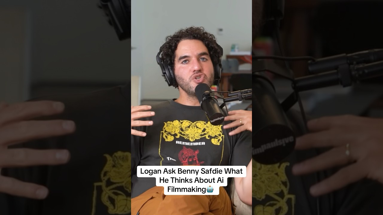 Logan Questions Benny Safdie on AI Filmmaking 🤖