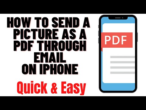 HOW TO SEND A PICTURE AS A PDF THROUGH EMAIL ON IPHONE