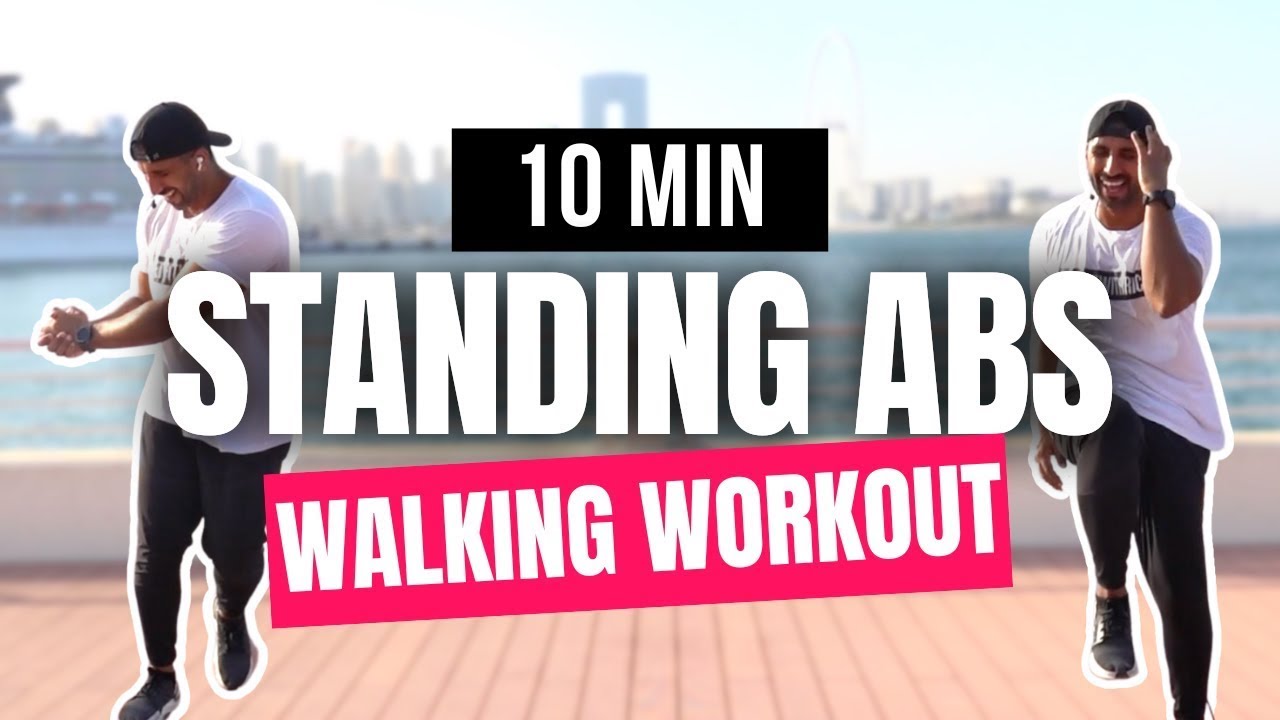 10-Minute Standing Abs & Walking Workout πͺ