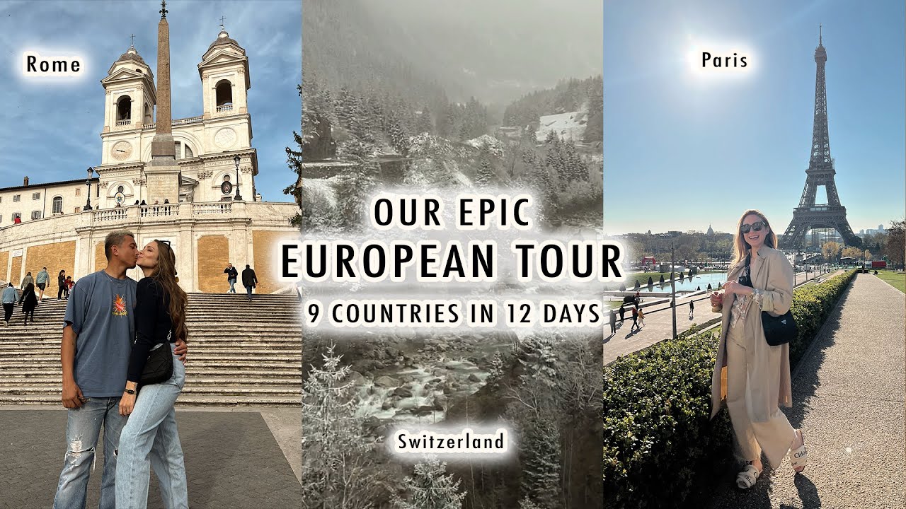 Epic 12-Day European Tour: France, Italy, Germany & More 🇪🇺