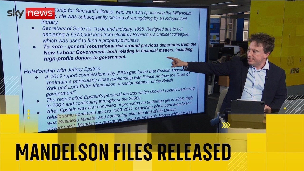 PM Warned Over Mandelson's Epstein Ties 🚨