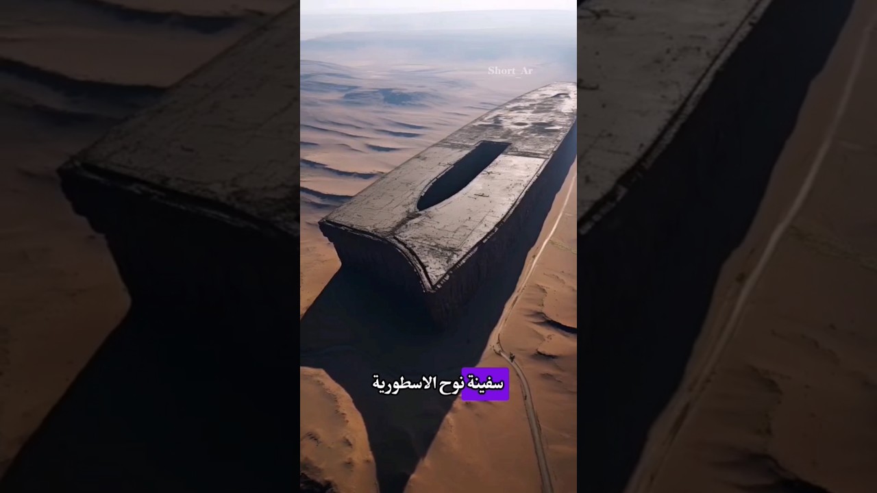 اكتشاف سفينة في الصحراء يُحتمل أن تكون سفينة نوح