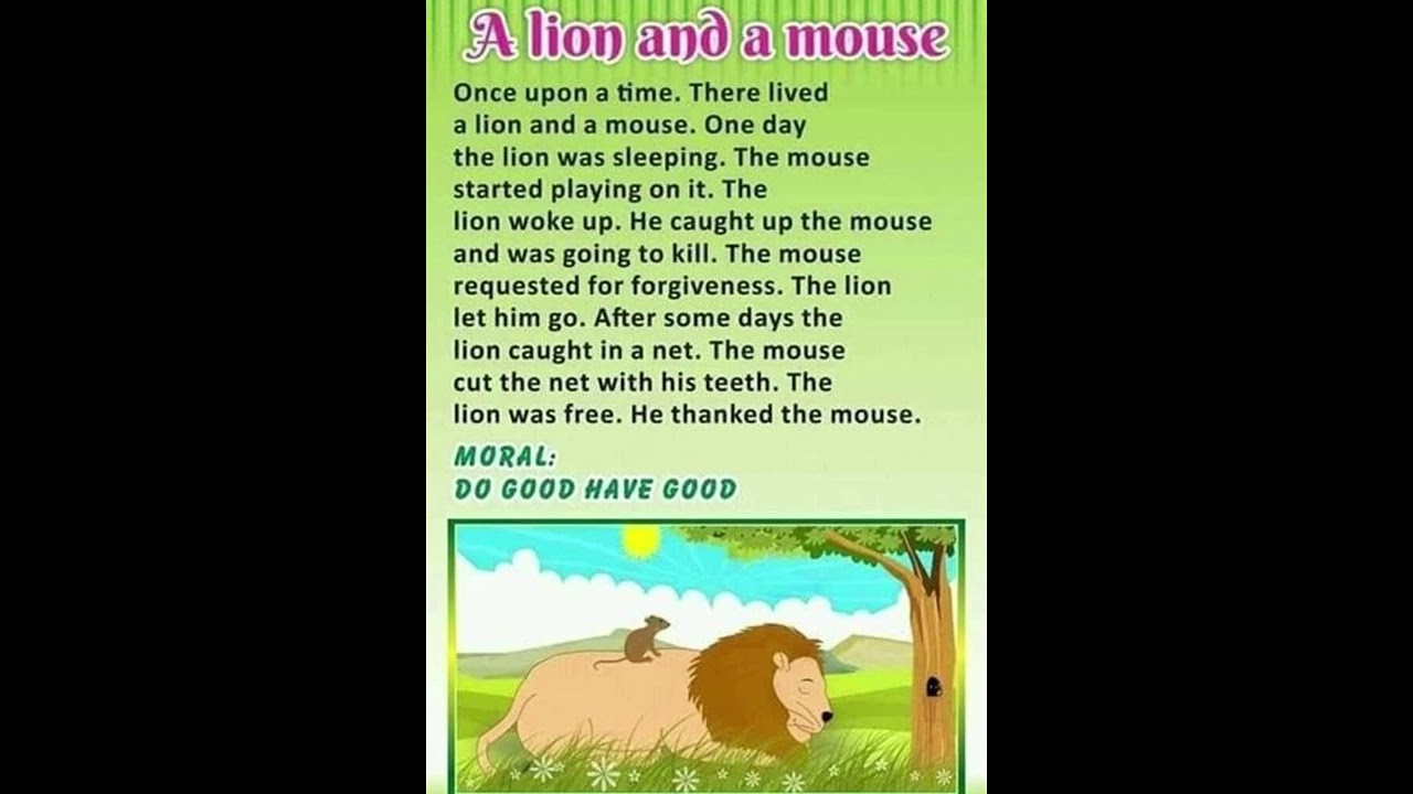 The Lion and the Mouse 🦁